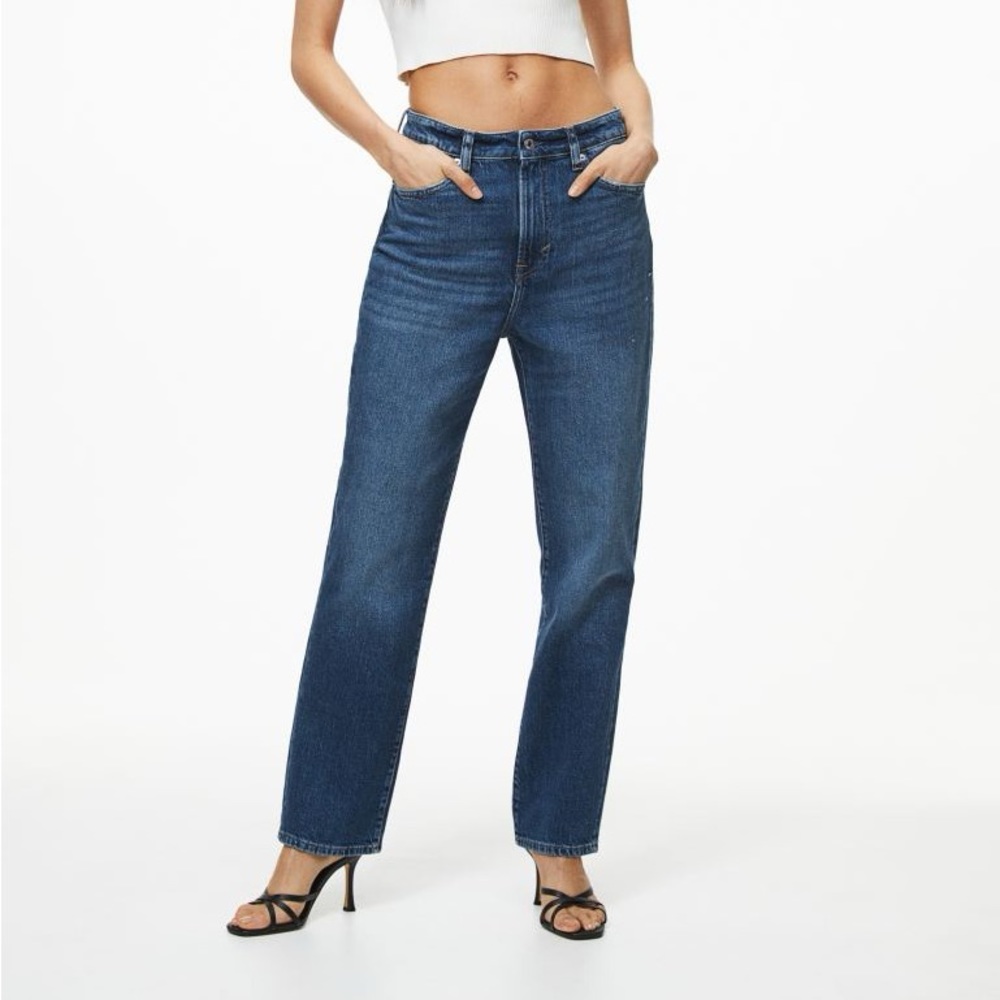 Mom Ultra High Ankle Jeans